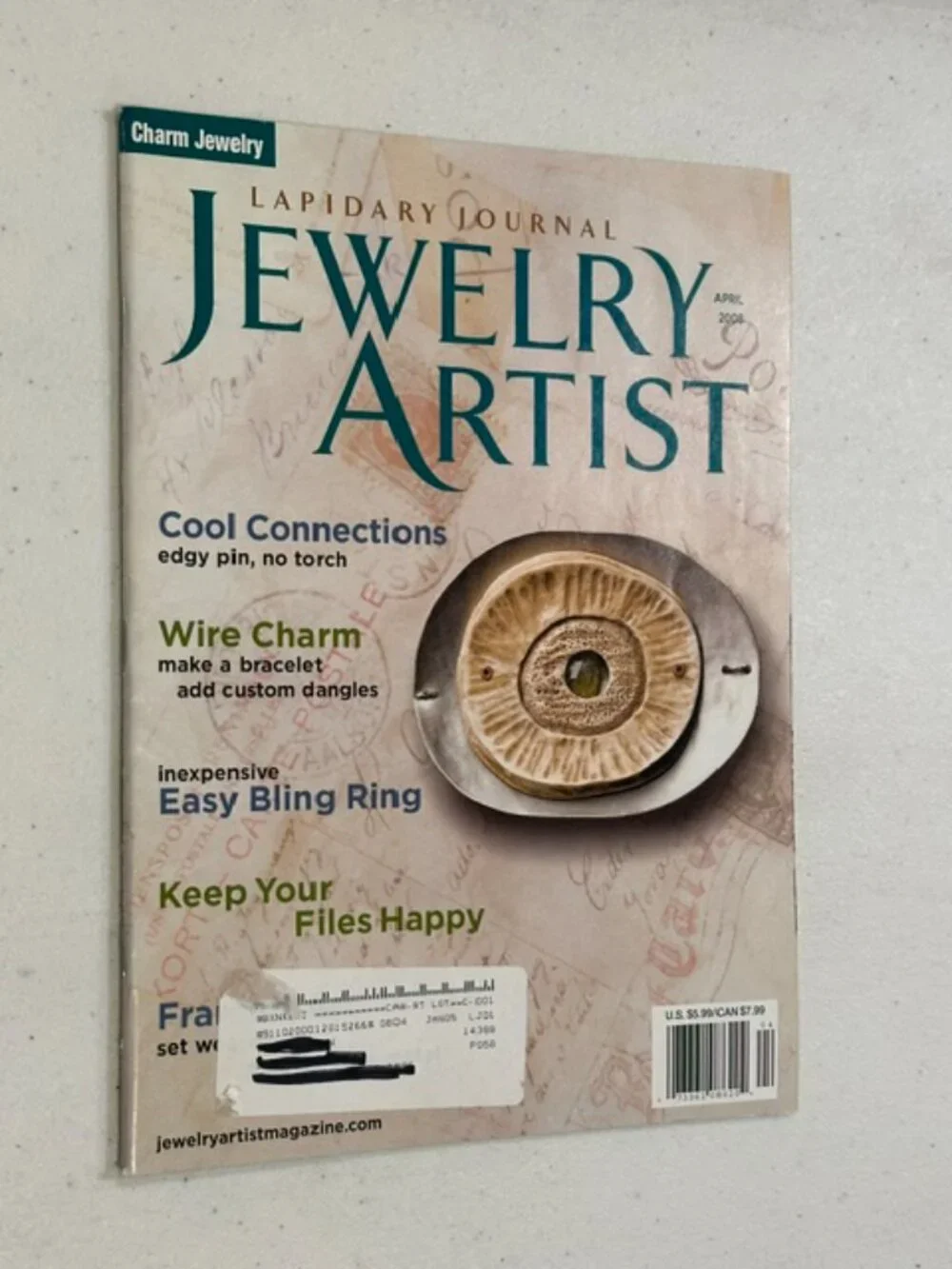 Lot of ELEVEN (11) Issues-Jewelry Artist Lapidary Journal 2008-2009